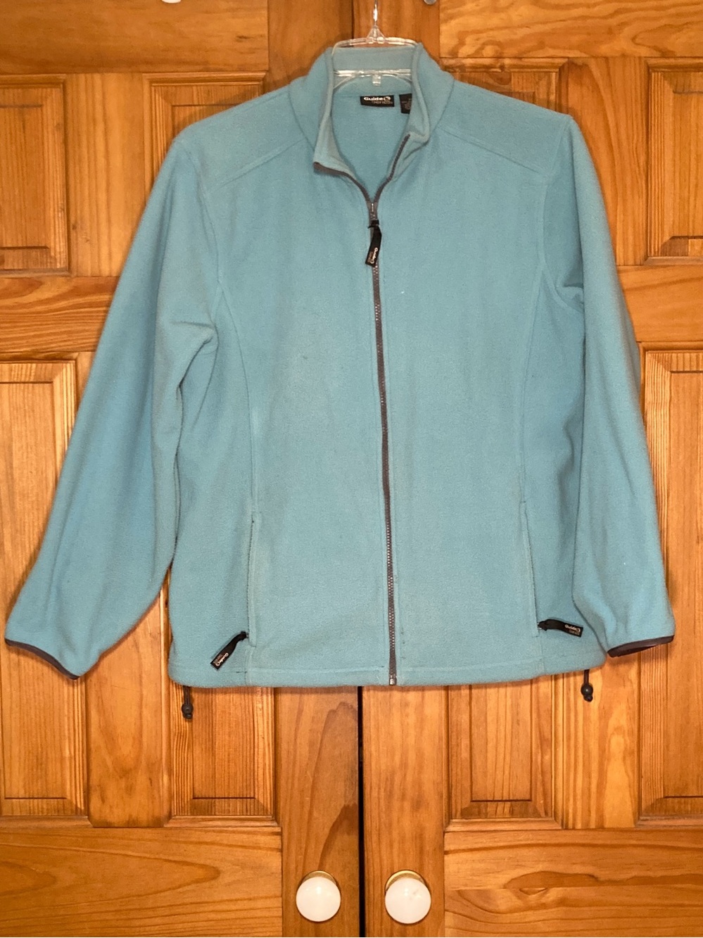 EUC Cabela's Guide Series Vintage 90s Jacket Fleece Coat Blue XL Extra Large
